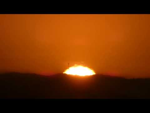 Grabo el ocaso del sol sobre #Valparaíso, #Olmué #travel #viajes 🇨🇱 🌅 