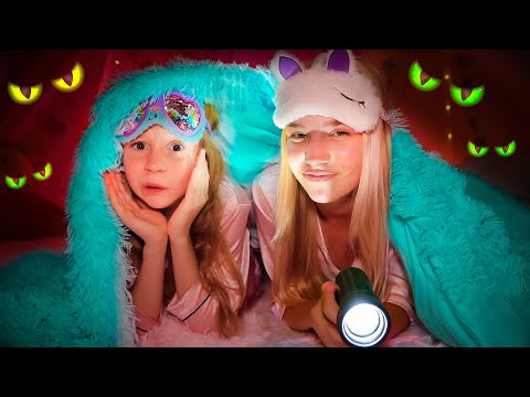 Nastya and Maggie's overnight stay