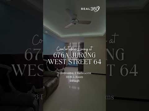 676A Jurong West Street 64, 676A Jurong West Street 64, Boon Lay / Jurong / Tuas, 3 Bedrooms, 1,195 sqft, HDB Flat For Sale, by Clive Foo, 500297257 - PropertyGuru.com.sg