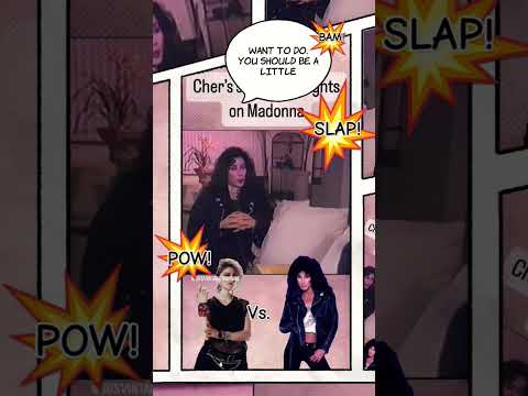2 #iconic #legends  Cher vs. Madonna do you think 🤔 it is still #beef between those 2? #music #react
