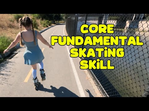 How to 1 foot Glide on Inline Skates 🦩