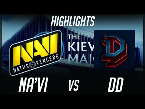NaVi vs Double Dimension The Kiev Major 2017 CIS Highlights Dota 2