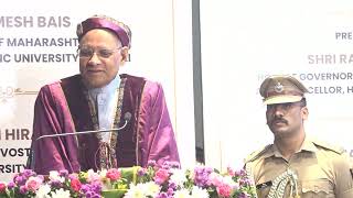 Speech :- 12.02.2024: Governor presides over Convocation of HSNC University;?>