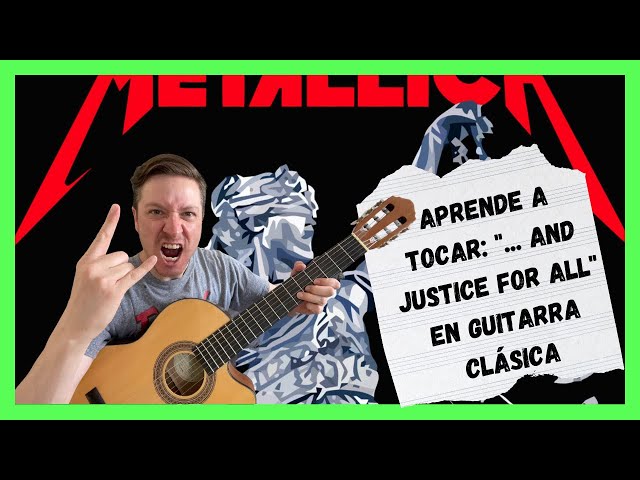 Vídeo relacionado con Metallica ... and justice for all guitare (Cherry Lane Music Acoustic Guitar Series)