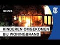 Twee jongens (6 en 9) omgekomen bij brand in Strijbeek