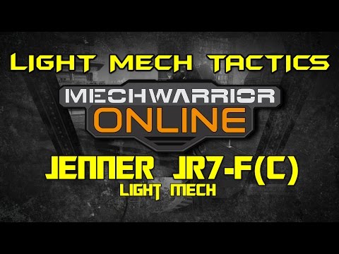 Light Mech Tactics in Mechwarrior Online | MWO in the Jenner JR7-F