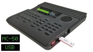 Video thumbnail for Roland MC-50 With  USB Hard Drive (Replace floppy with usb hardrive) by offworld network
