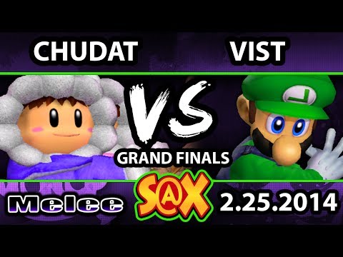 S@X Weekly - Chudat (Ice Climbers) Vs. Vist (Luigi) SSBM Grand Finals - Melee