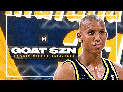 Reggie Miller In The 90s Was So Fun To Watch - Best 1994-95 Highlights | GOAT SZN