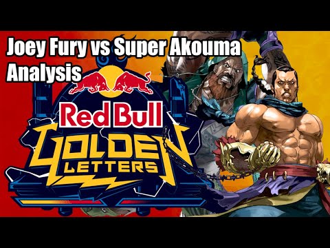 Joey Fury vs Super Akouma @ Red Bull Golden Letters ANALYSIS