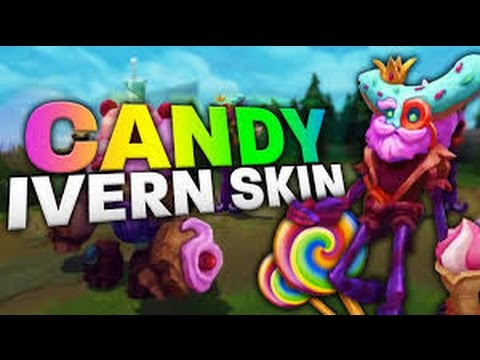 IVERN  NEW SKIN !! "IVERN CANDY KING" | by theBADRO LEAGUE OF LEGENDS