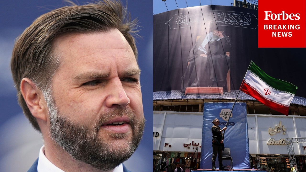 Video | VP JD Vance Responds To Critics Of President Trump's Iran Peace Deal