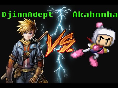 SSF2 Beta 1.1.0.1 - Djinn(Isaac) vs Akabonba(Bomberman) Friendlies
