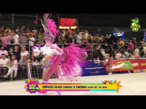 Carnaval de Concordia 2023, Comparsa Ráfaga - Primer Desfile - Radio Zona Carnaval 21-01-2023