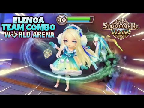 Elenoa Team Combo in World Arena Ep. 2 - Summoners War