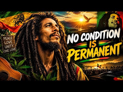 Bob Marley - No Condition Is Permanent [lyric video] | Reggae x Highlife | Inspirational Anthem 2026