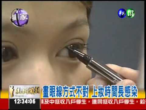 愛美畫眼線 眼皮發炎紅腫
