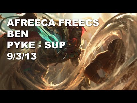 Afreeca Freecs Ben Sup Pyke vs Bard - KR Challenger Patch 10.8