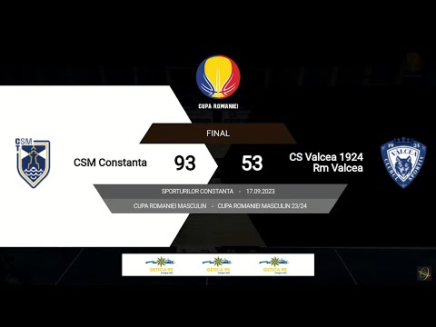 CRBM 2023-2024: CSM Constanța - CS Vâlcea 1924