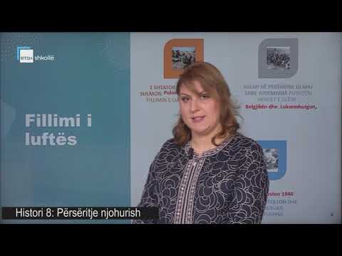 Histori 8 - Përsëritje njohurish