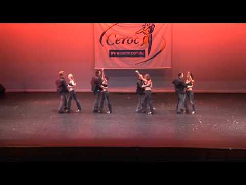 2010 Ceroc Championships - 1st Place Teams  - Le Step on the Coast "Get Involved"