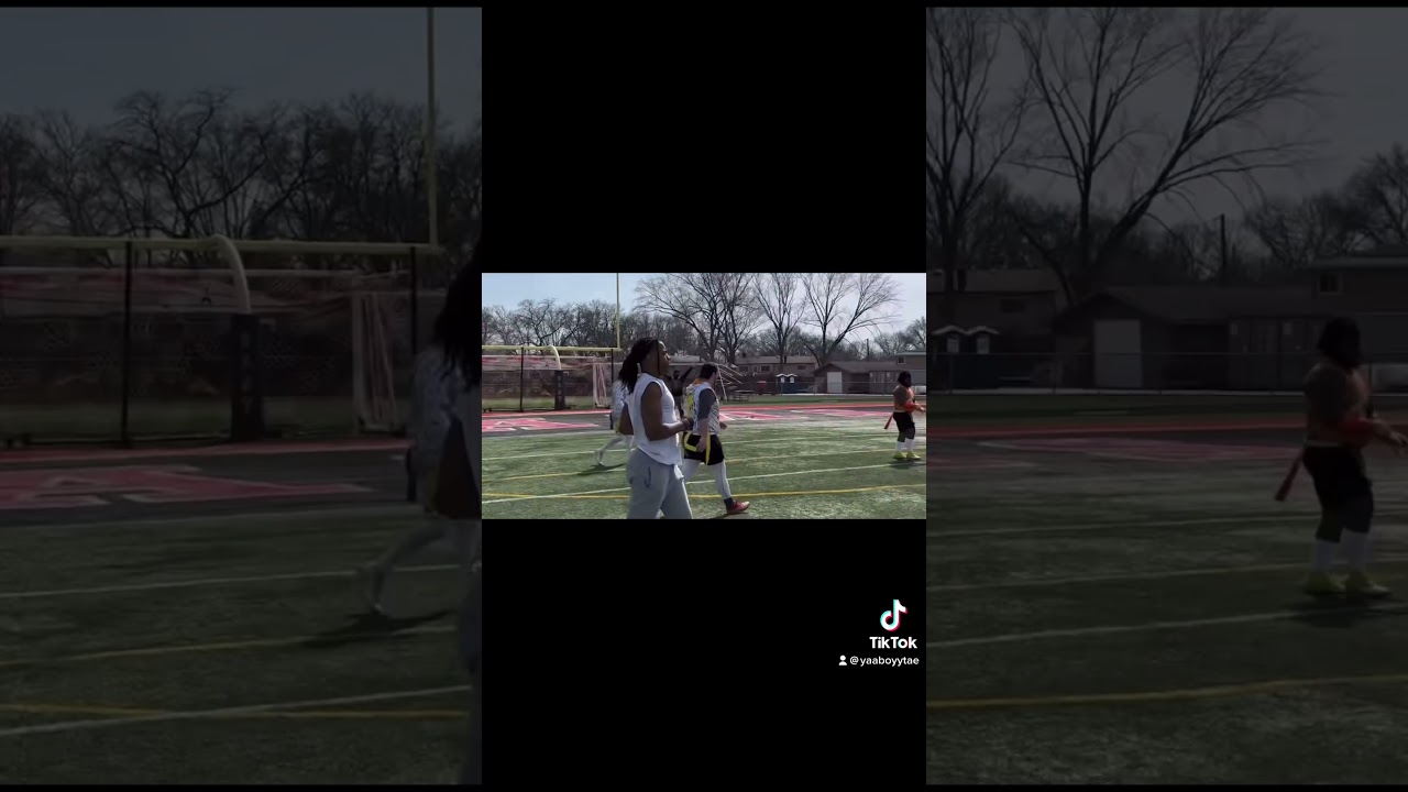 Might Have To Switch 🥷🏽 #safetyfirst #nfl #flag #football #flagfootball #interception #yaaboyytae