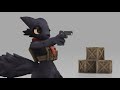 Expie Learns How To Shoot | Blender Animation | Casualties  Unknown