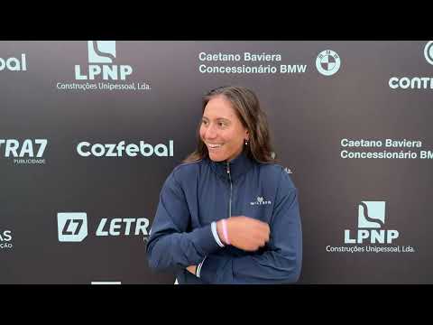 Flash interview with Francisca Jorge — 2R Loulé Ladies Open