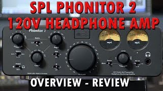 Video thumbnail for SPl Phonitor 2  The Best Headphone Amp for Studio or Home by purewaveaudio