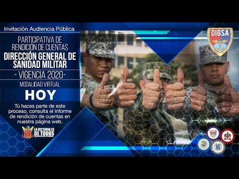 Imagen del video: Rendición de Cuentas de la Dirección General de Sanidad Militar