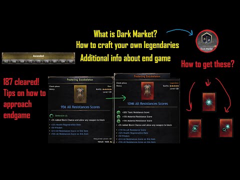 [Wolcen] What is Dark Market and How to craft your own legendaries