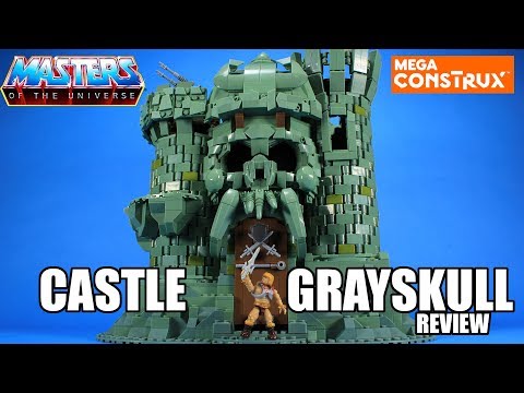 Mega Construx Castle Grayskull Playset Video Review