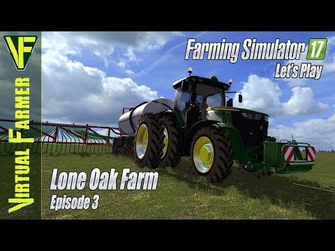 Is There Enough Slurry? | Lone Oak Farm, Episode 3: Let's Play Farming Simulator 17