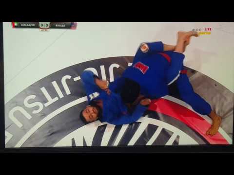 Abu Dhabi World Professional Jiu Jitsu Championship 2017 Brown Belt Final - Ossama Khaled (USA) vs A