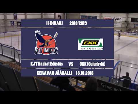 KJT Haukat Edustus - OKK(Oulunkylä) | Maalikooste | 13.10.2018 | Keravan Jäähalli
