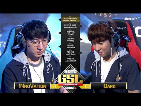 [2017 GSL Season 3]Code S Ro.4 Day2 Match1 INnoVation vs Dark