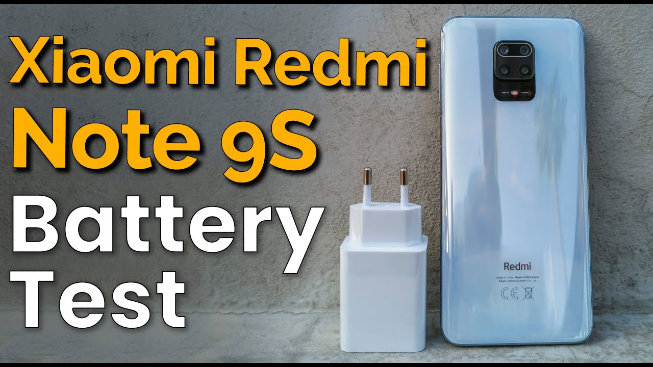 Xiaomi Redmi Note 9S Battery Charging & Drain Test