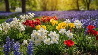 🌞 Beautiful Nature in Spring: Vibrant Colors, Singing Birds & Peaceful Vibes 🎶🌼