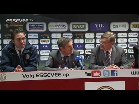Persbabbel Francky Dury na Essevee - Sporting Lokeren (PO II)