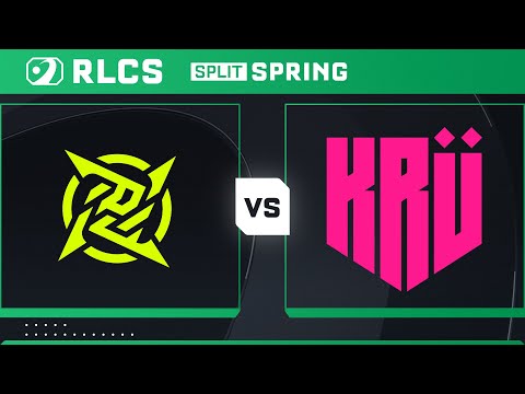 NIP vs KRU - Grand Finals - Spring Inv. SAM - RLCS 22/23