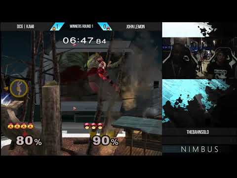 Nimbus #58 - DCG  Kami (Sheik) VS John Lemon (Falcon) - SSBM Winners Round 1