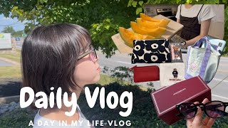 [ Daily Vlog ] アメリカでの朝活とニューヨークで購入したサングラスを開封😎 | JACQUES MARIE MAGE | Morning | My daily routine