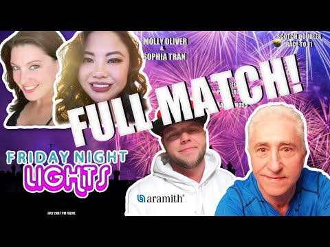 Molly Oliver & Sophia Tran vs Aaron Moss & Gregg Prendergast
