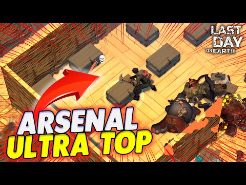 INVADIR UM ARSENAL DE ARMAS ULTRA TOP - Last Day On Earth