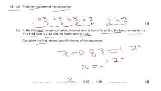 GCSE.Maths.Paper.3.Sequences.Sequences.Sequences.Nth.term.KS3.Maths