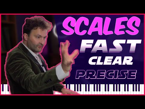 How to play piano scales very FAST and CLEAR?