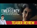Emergency movie teaser review | KRK | #krkreview #latestreviews #kanganaranaut #emergency #bollywood