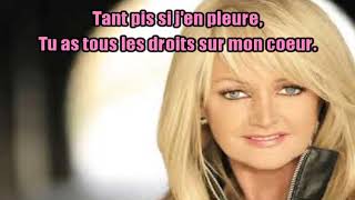 KARAOKÉ Bonnie Tyler &amp; Kareen Antonn  Si Demain Turn Around