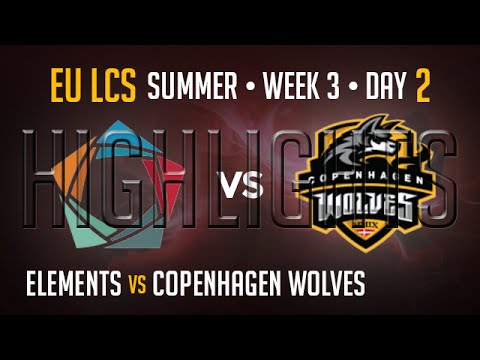 Elements vs Copenhagen Wolves HIGHLIGHTS | Week 3 EU LCS Summer Split 2015 S5 | EL vs CW W3