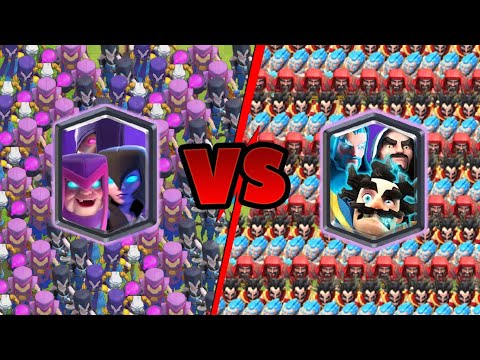 Team Mother Witch Vs Team Wizard | Clash Royale Challenge #19